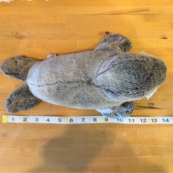 🌈 6/$60 Unipak 14” Baby Seal Gray Grey Soft Plushie Plush Doll Stuffed Animal - Picture 7 of 9
